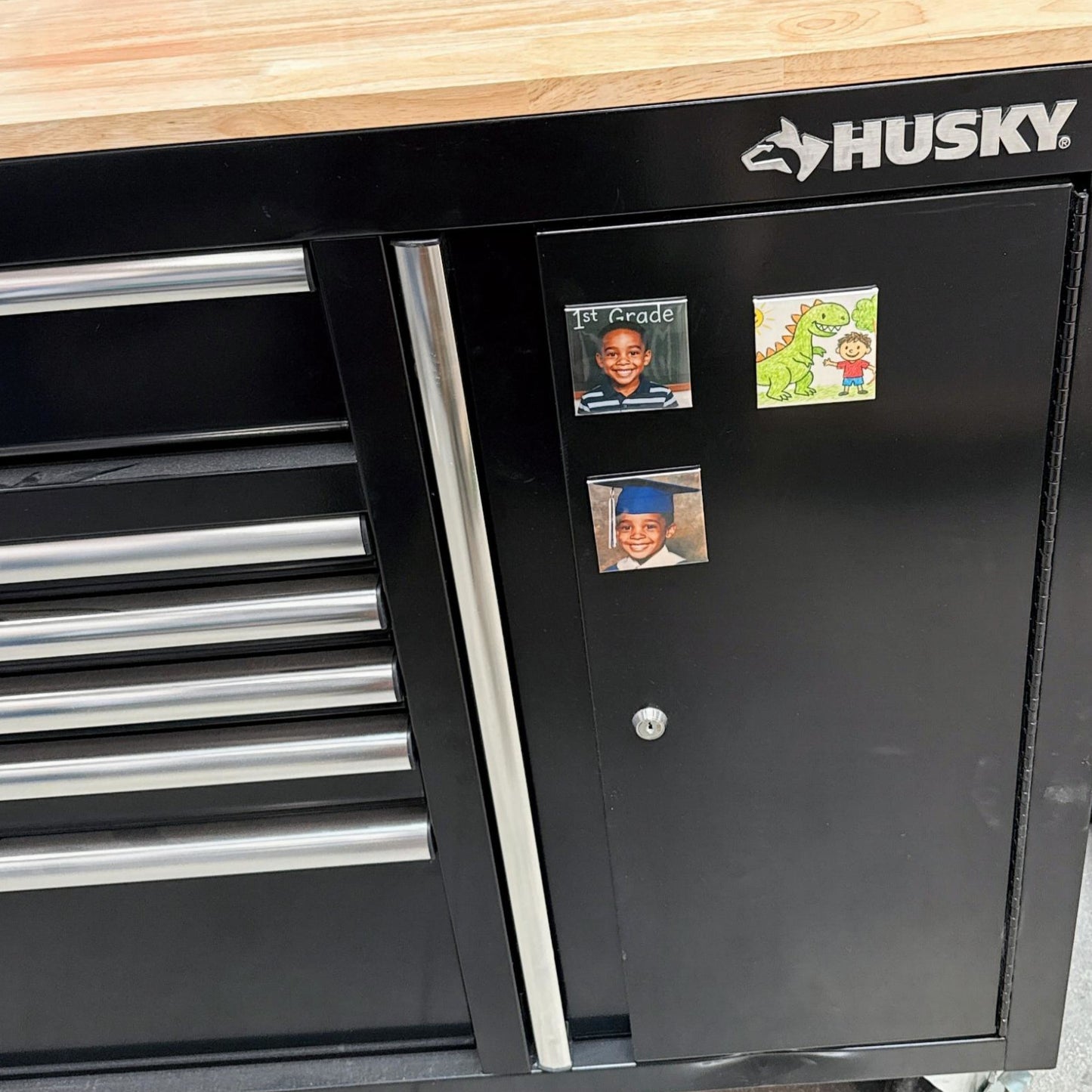 6 Custom Photo Magnets